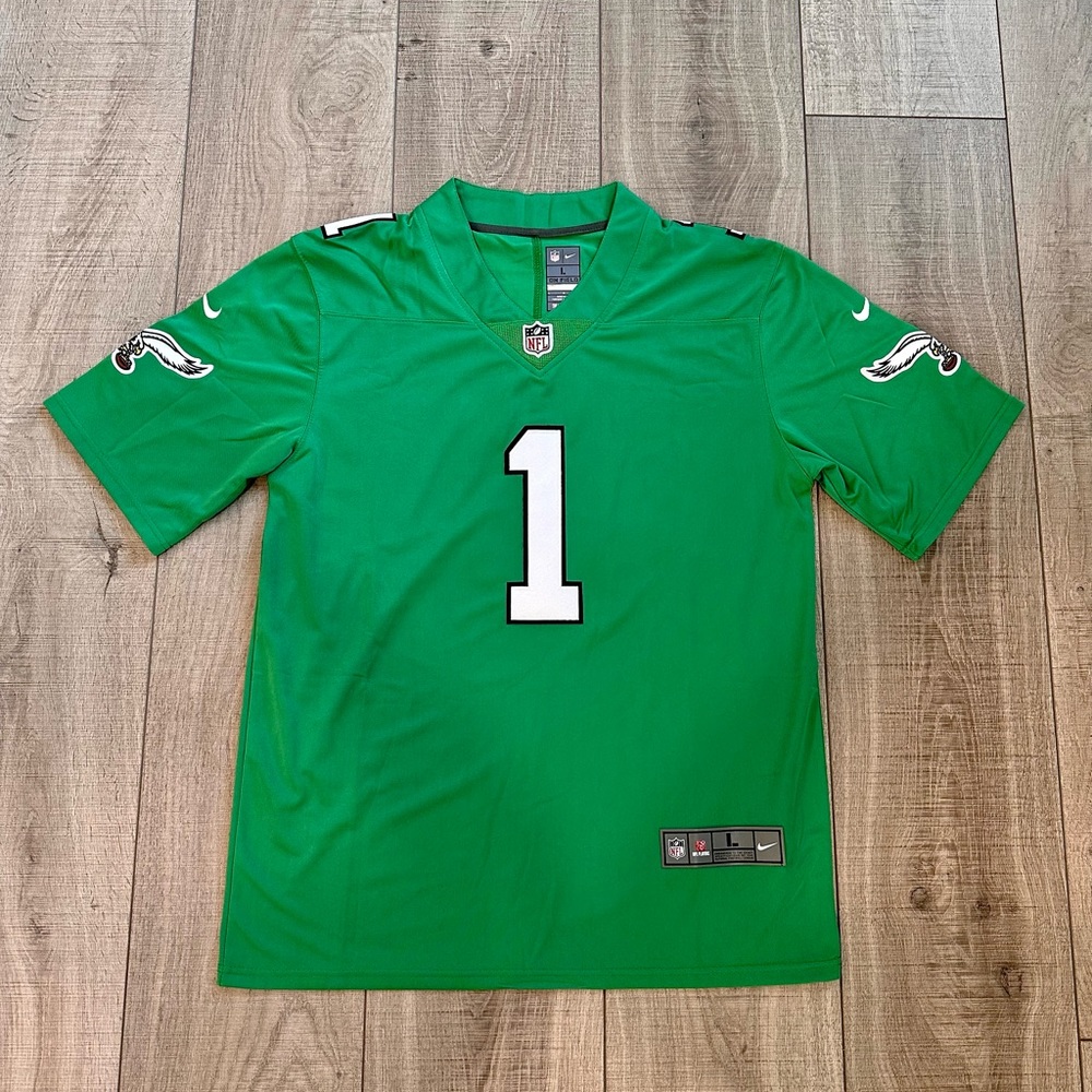 Jalen Hurts Kelly Green Eagles Jersey